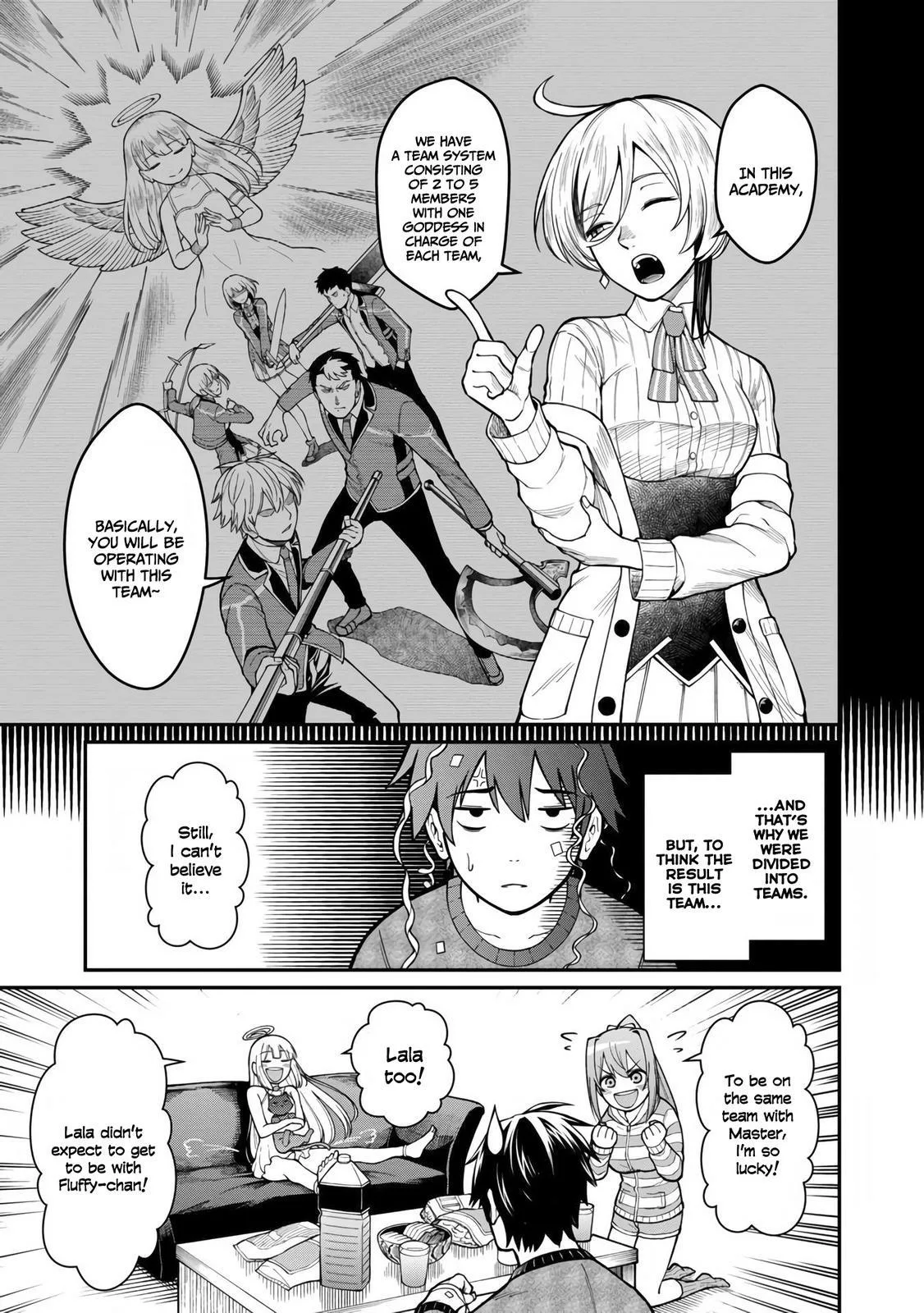 Saikyou no Maou ni Kitaerareta Yuusha Isekai Kikanshatati no Gakuen de Musou Suru Chapter 7 page 6