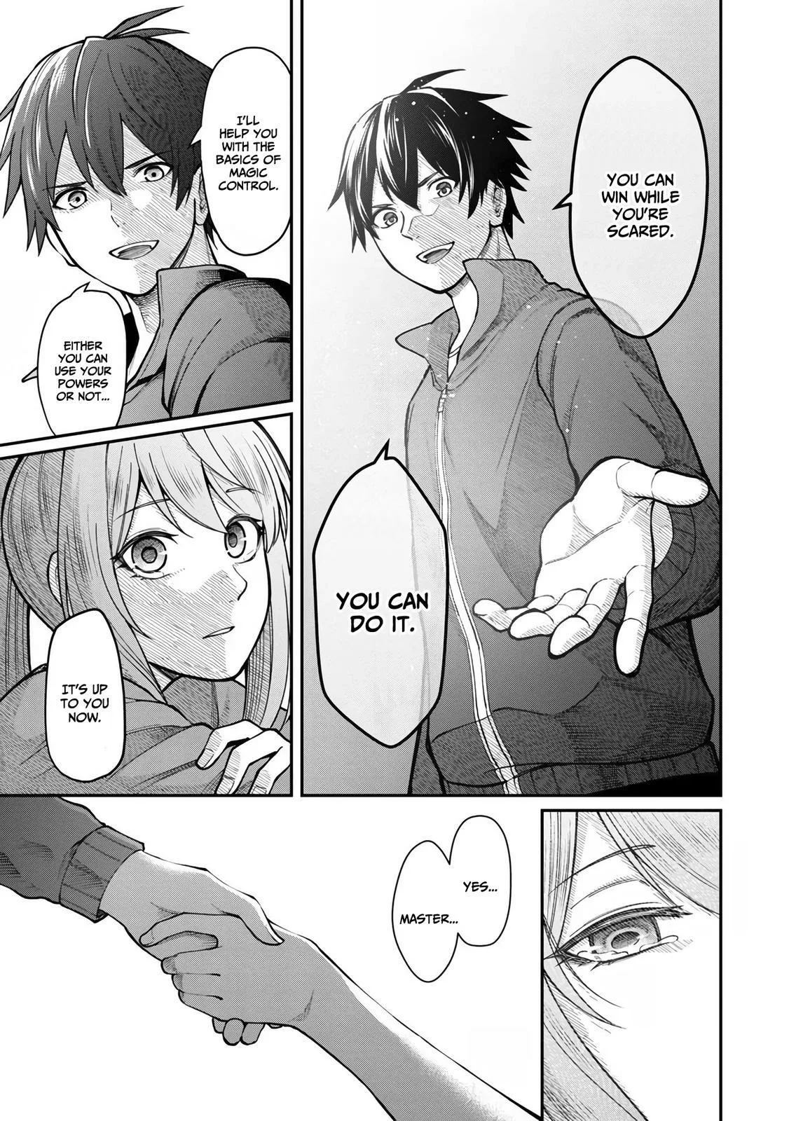 Saikyou no Maou ni Kitaerareta Yuusha Isekai Kikanshatati no Gakuen de Musou Suru Chapter 7 page 22