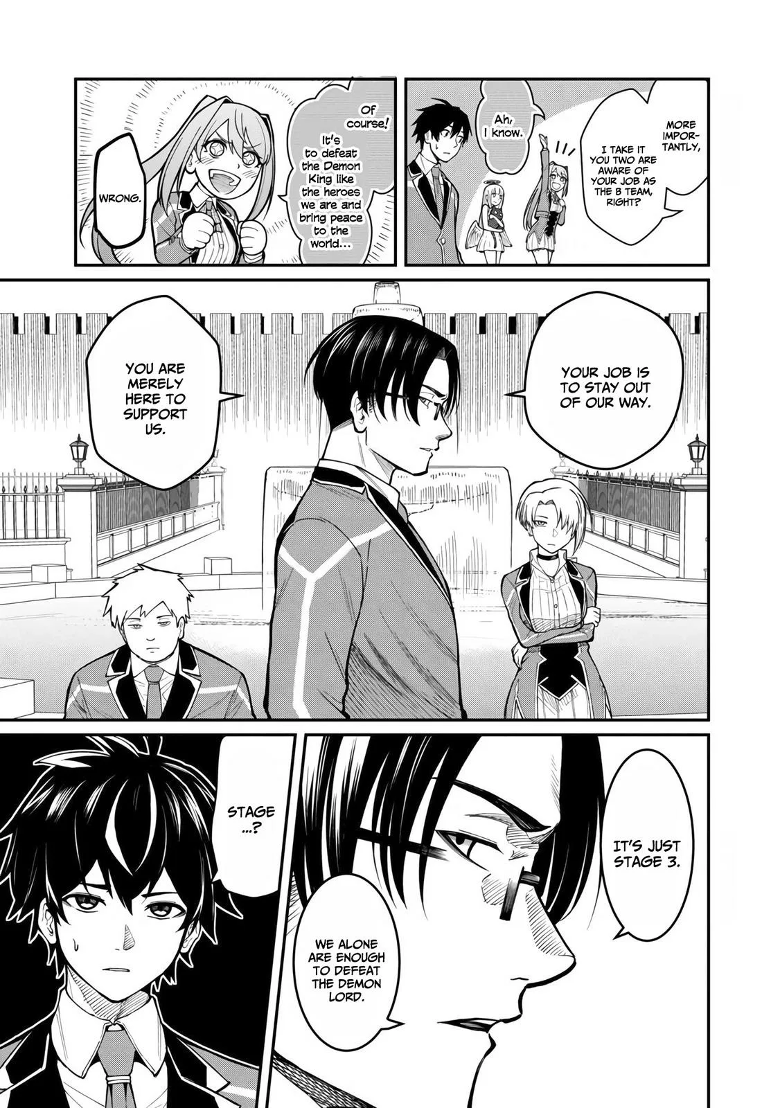 Saikyou no Maou ni Kitaerareta Yuusha Isekai Kikanshatati no Gakuen de Musou Suru Chapter 8 page 6