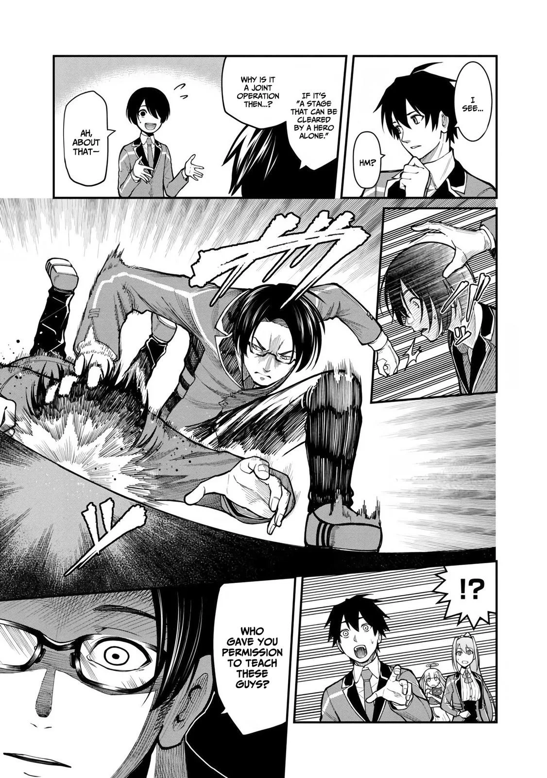 Saikyou no Maou ni Kitaerareta Yuusha Isekai Kikanshatati no Gakuen de Musou Suru Chapter 8 page 8