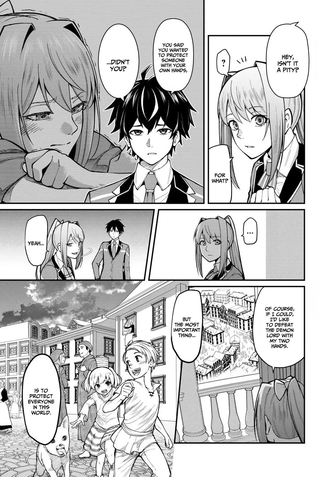 Saikyou no Maou ni Kitaerareta Yuusha Isekai Kikanshatati no Gakuen de Musou Suru Chapter 8 page 22
