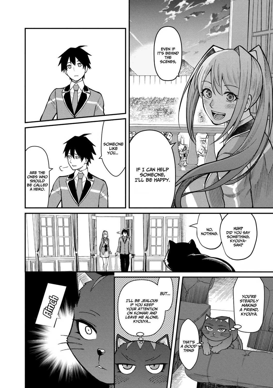 Saikyou no Maou ni Kitaerareta Yuusha Isekai Kikanshatati no Gakuen de Musou Suru Chapter 8 page 23