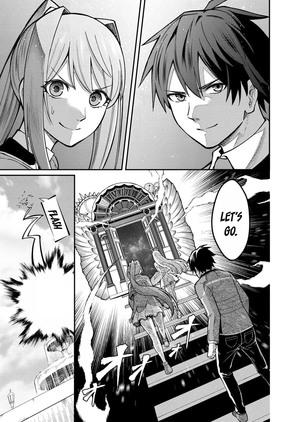 Saikyou no Maou ni Kitaerareta Yuusha Isekai Kikanshatati no Gakuen de Musou Suru Chapter 8 page 14