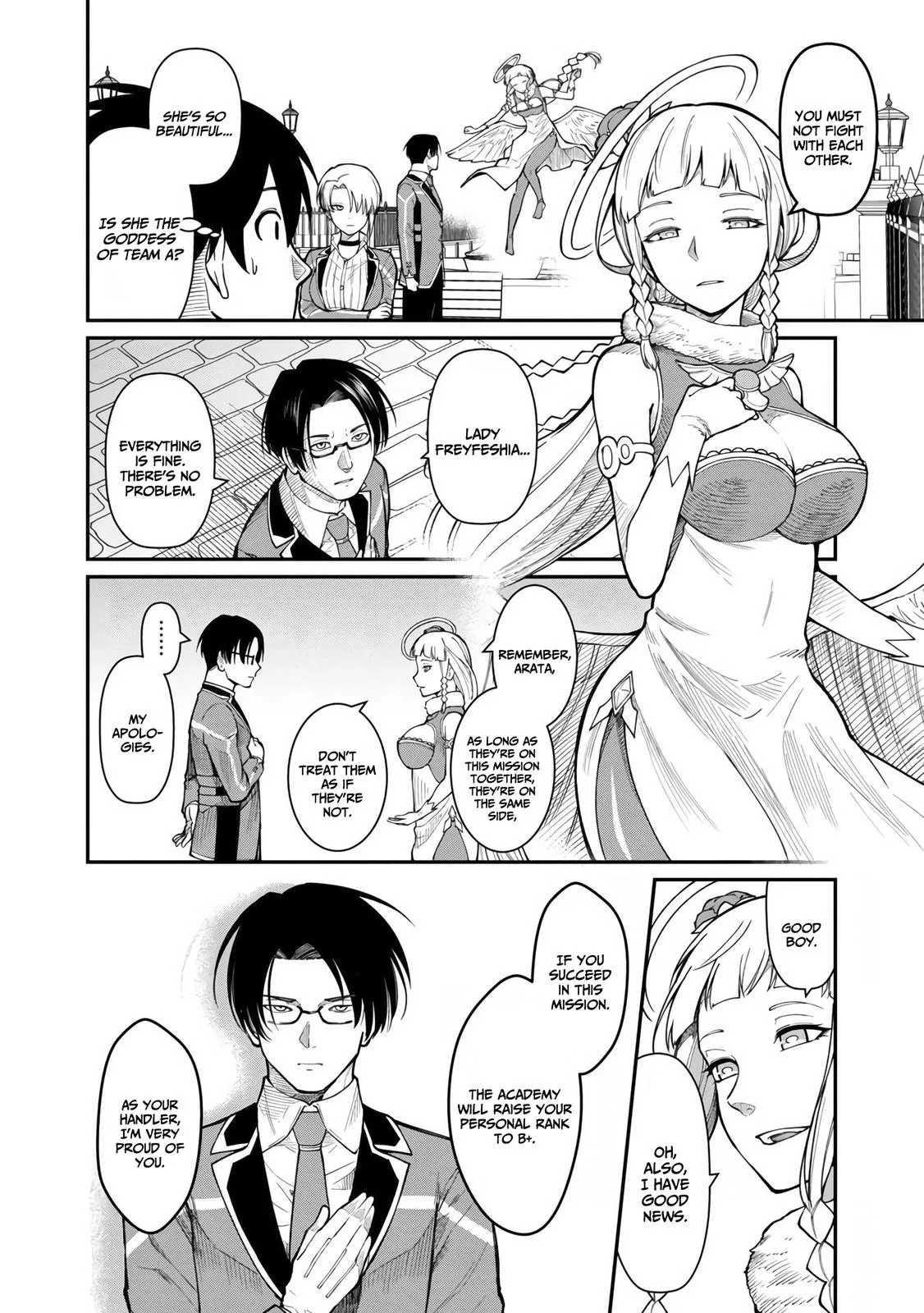 Saikyou no Maou ni Kitaerareta Yuusha Isekai Kikanshatati no Gakuen de Musou Suru Chapter 8 page 11