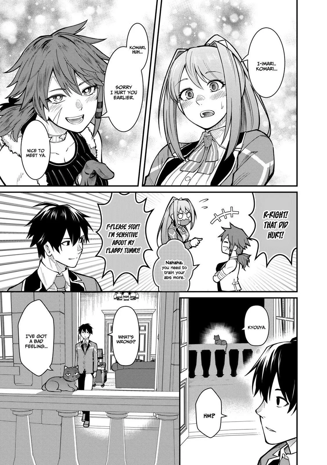 Saikyou no Maou ni Kitaerareta Yuusha Isekai Kikanshatati no Gakuen de Musou Suru Chapter 9 page 18