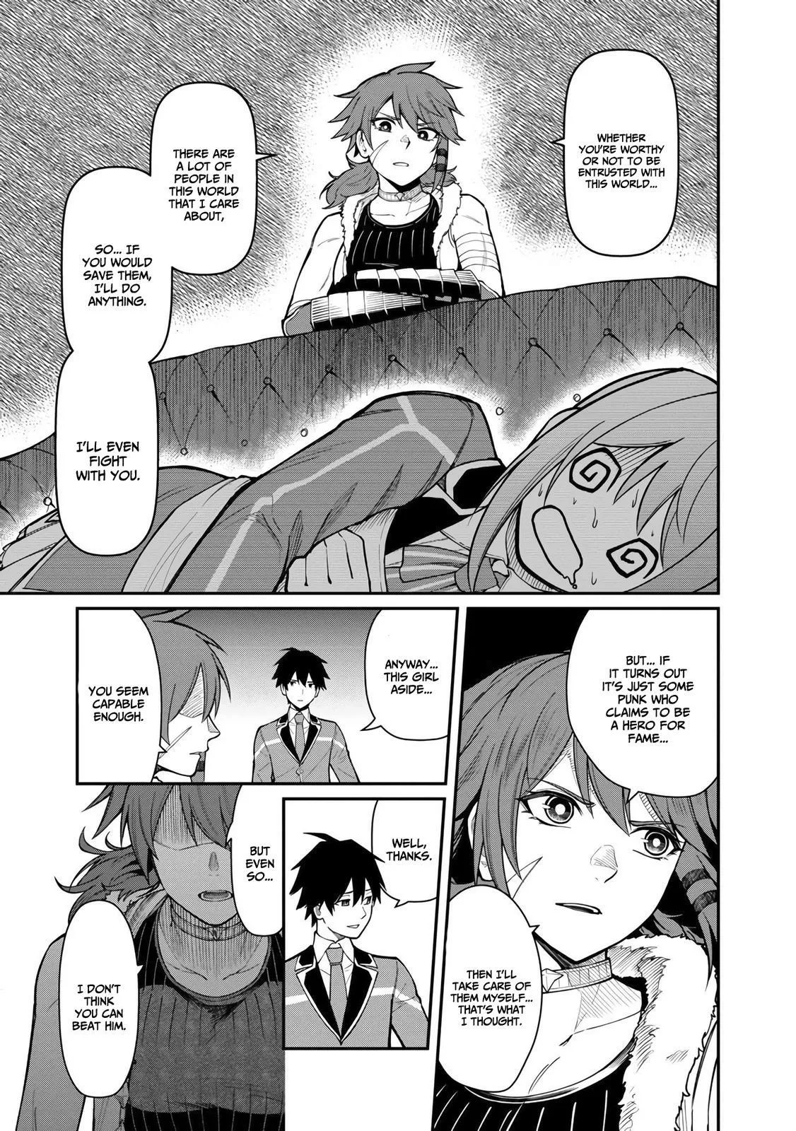 Saikyou no Maou ni Kitaerareta Yuusha Isekai Kikanshatati no Gakuen de Musou Suru Chapter 9 page 10