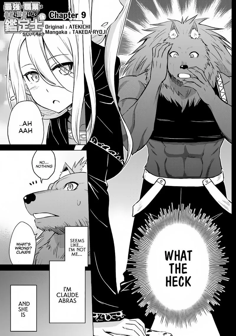 Saikyou no Shokugyou wa Yuusha demo Kenja demo naku Kanteishi (Kari) rashii desu yo? Chapter 9 page 1