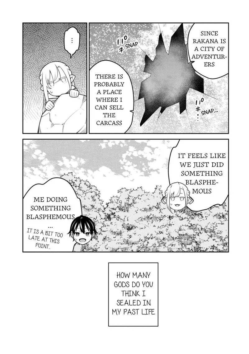 Saikyou Onmyouji no Isekai Tenseiki ~Geboku no Youkaidomo ni Kurabete Monster ga Yowaisugirundaga~ Chapter 31 page 12