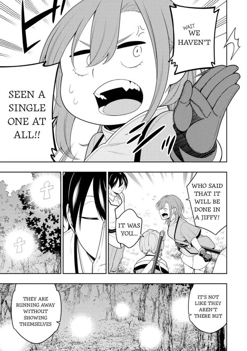 Saikyou Onmyouji no Isekai Tenseiki ~Geboku no Youkaidomo ni Kurabete Monster ga Yowaisugirundaga~ Chapter 43 page 14