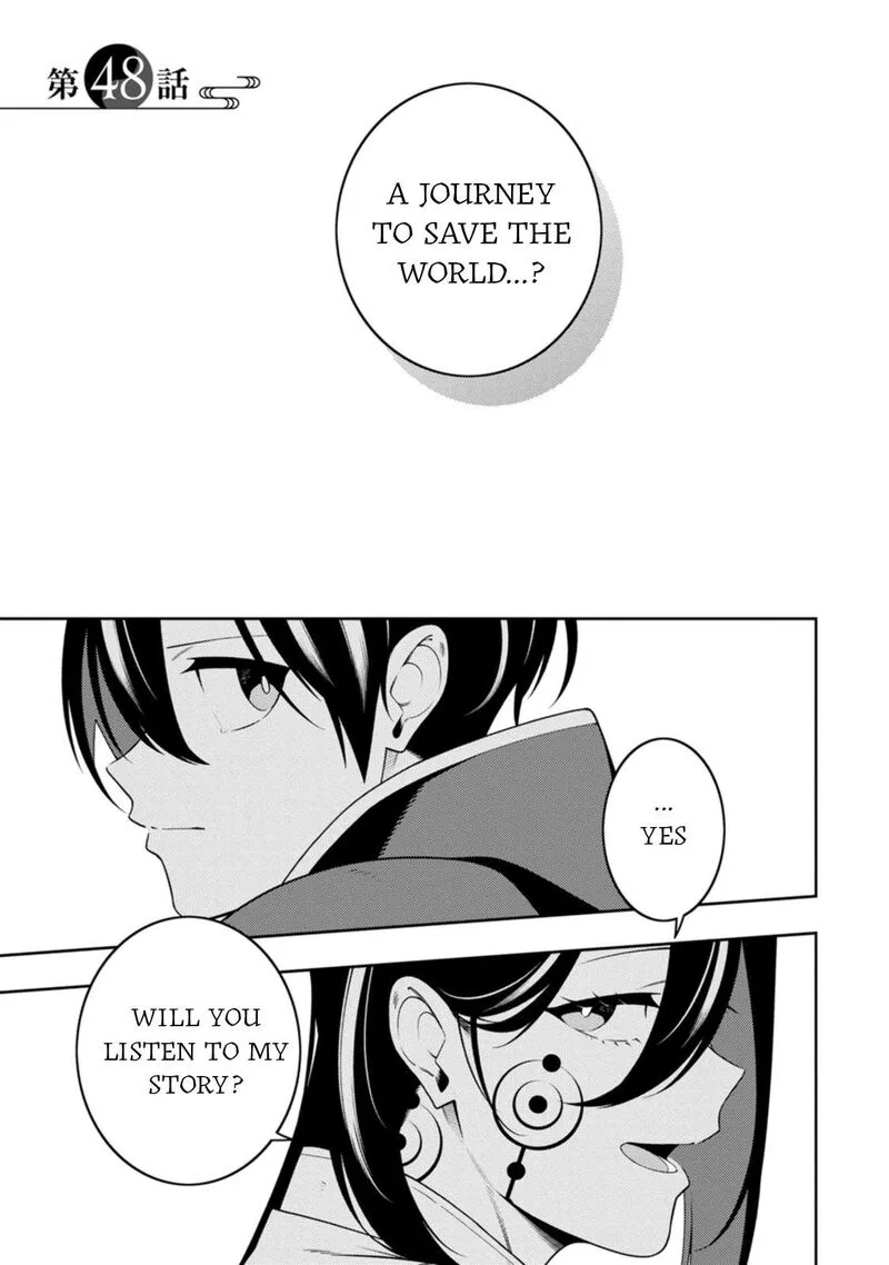 Saikyou Onmyouji no Isekai Tenseiki ~Geboku no Youkaidomo ni Kurabete Monster ga Yowaisugirundaga~ Chapter 48 page 1