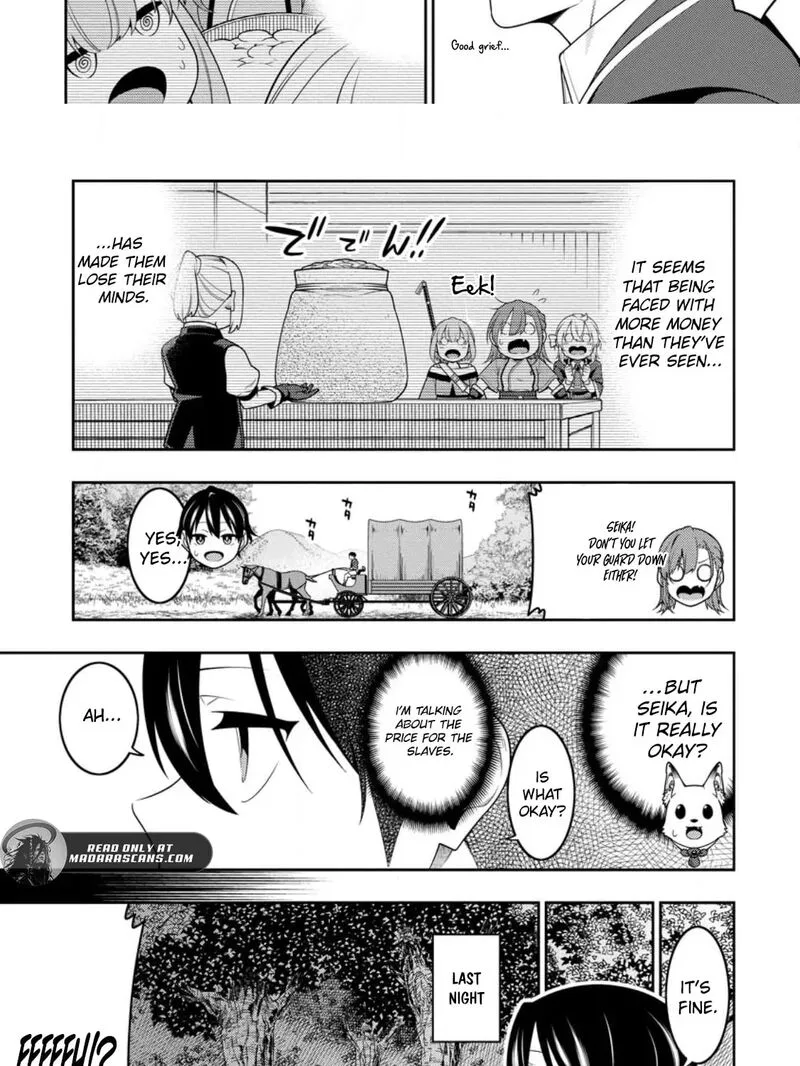 Saikyou Onmyouji no Isekai Tenseiki ~Geboku no Youkaidomo ni Kurabete Monster ga Yowaisugirundaga~ Chapter 50.1 page 10