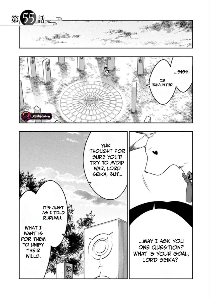Saikyou Onmyouji no Isekai Tenseiki ~Geboku no Youkaidomo ni Kurabete Monster ga Yowaisugirundaga~ Chapter 55 page 2