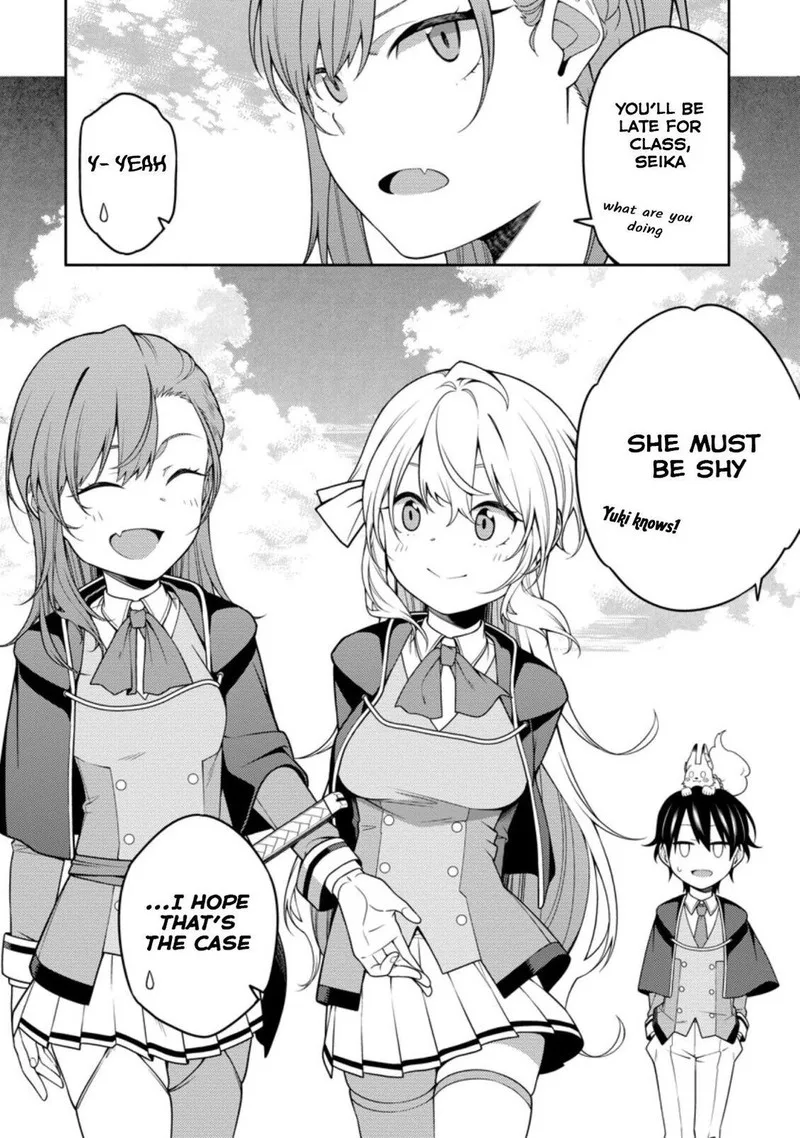 Saikyou Onmyouji no Isekai Tenseiki ~Geboku no Youkaidomo ni Kurabete Monster ga Yowaisugirundaga~ Chapter 8 page 30