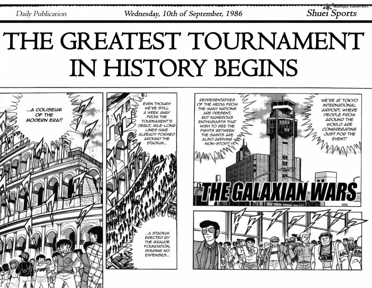 Saint Seiya Chapter 4 page 1