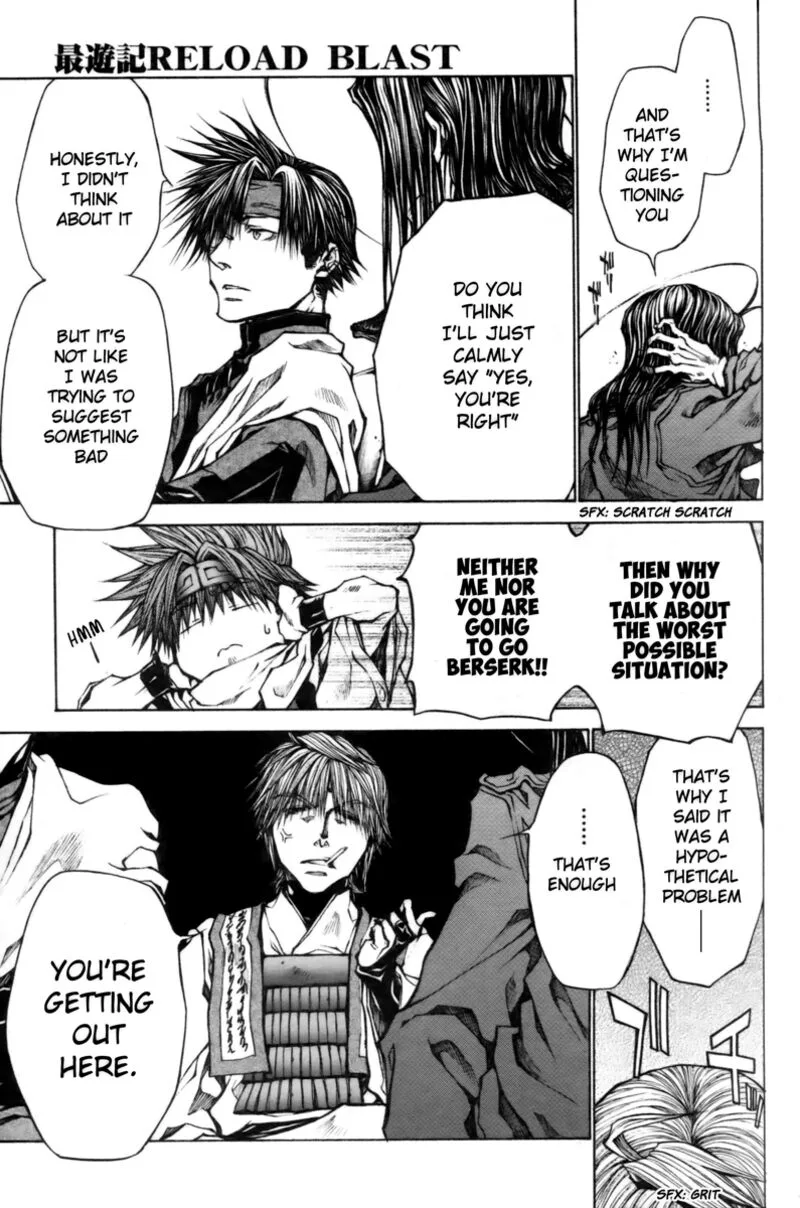 Saiyuki Reload Blast Chapter 17 page 12