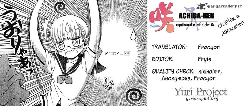 Saki Achikahen: Episode of Side-A Chapter 16 page 78