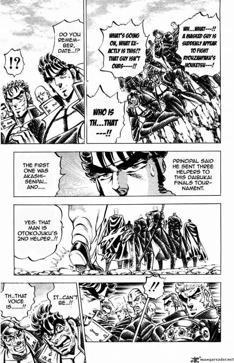 Sakigake Otokojuku Chapter 185 page 10