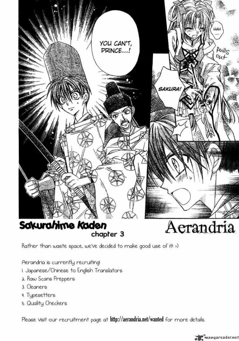 Sakura Hime Kaden Chapter 3 page 3