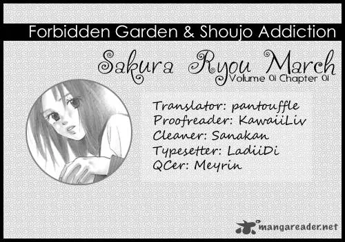 Sakura Ryou March Chapter 1 page 1