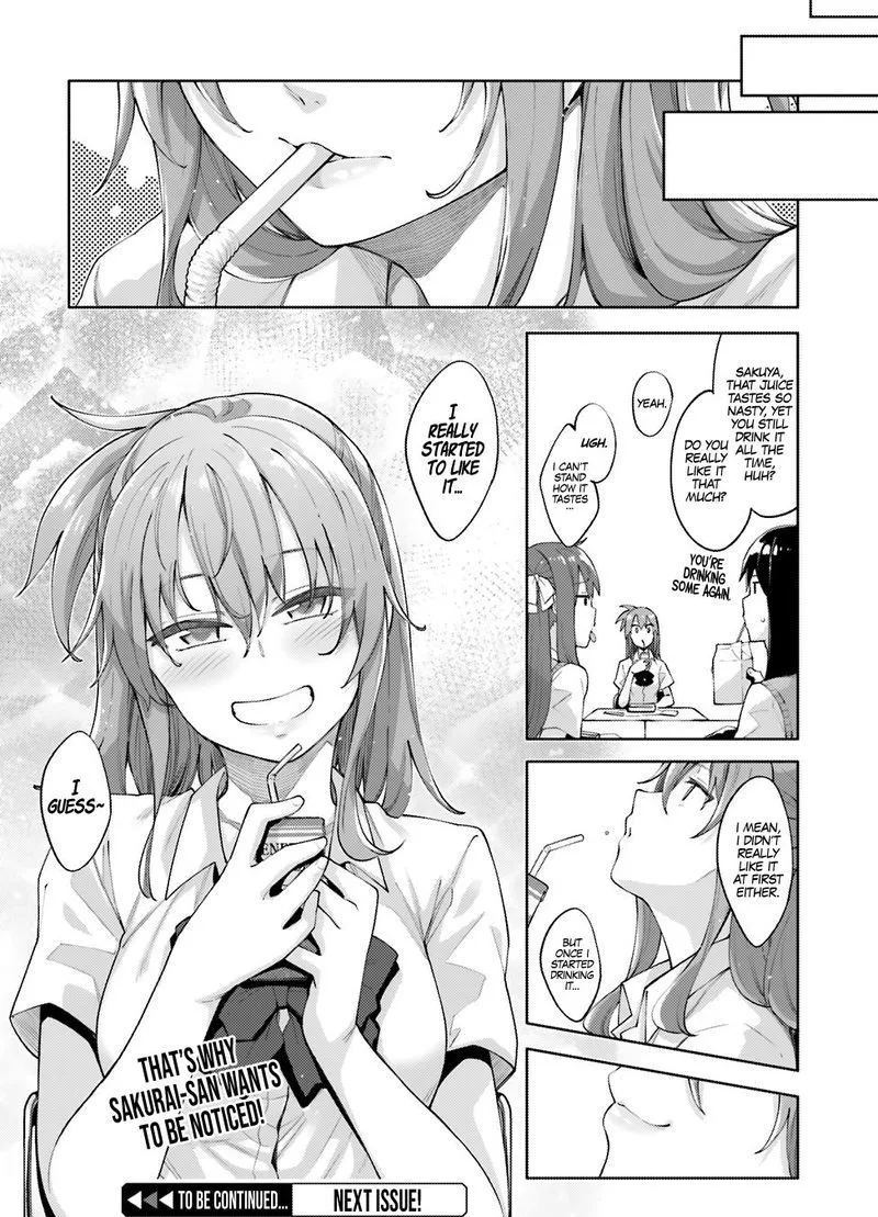 Sakurai-san Wants to Be Noticed Chapter 1 page 19