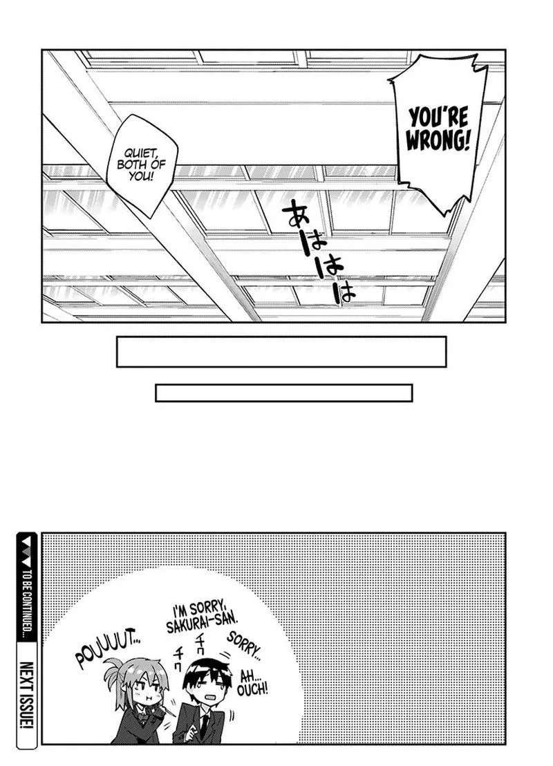 Sakurai-san Wants to Be Noticed Chapter 14 page 20