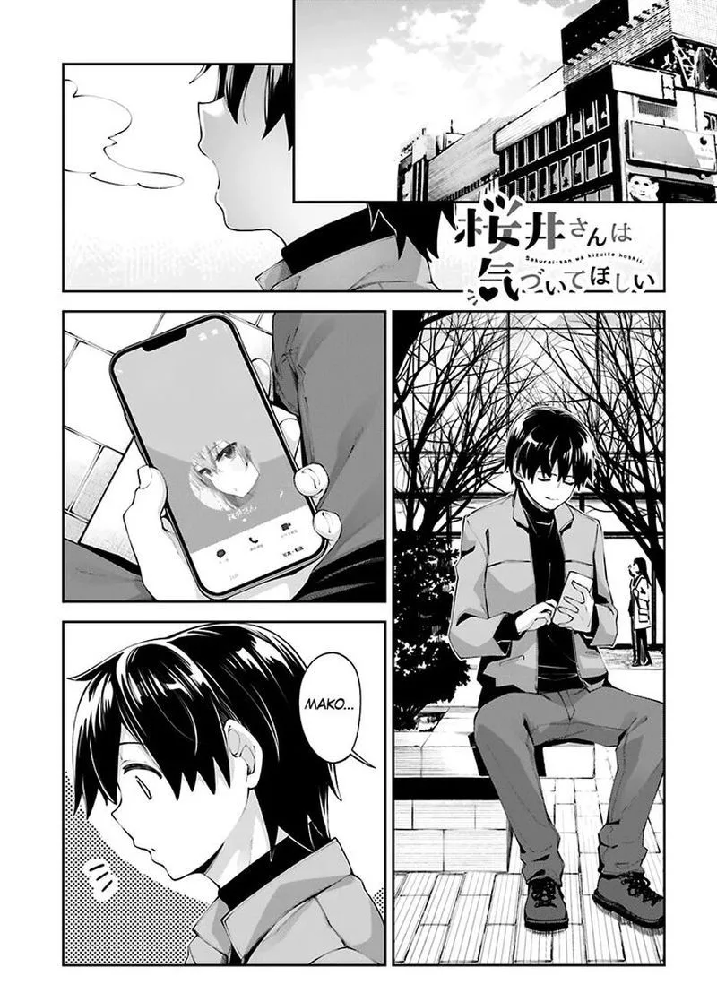 Sakurai-san Wants to Be Noticed Chapter 19 page 1