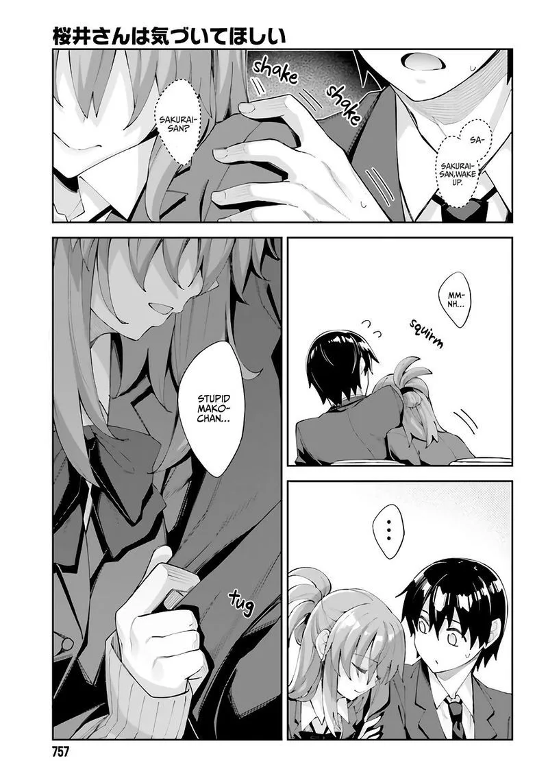 Sakurai-san Wants to Be Noticed Chapter 21 page 9
