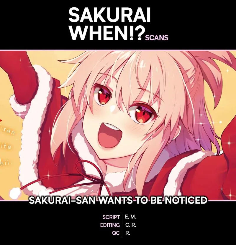 Sakurai-san Wants to Be Noticed Chapter 26 page 21
