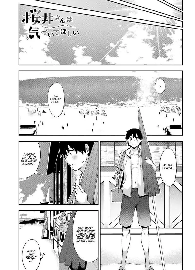 Sakurai-san Wants to Be Noticed Chapter 7 page 1