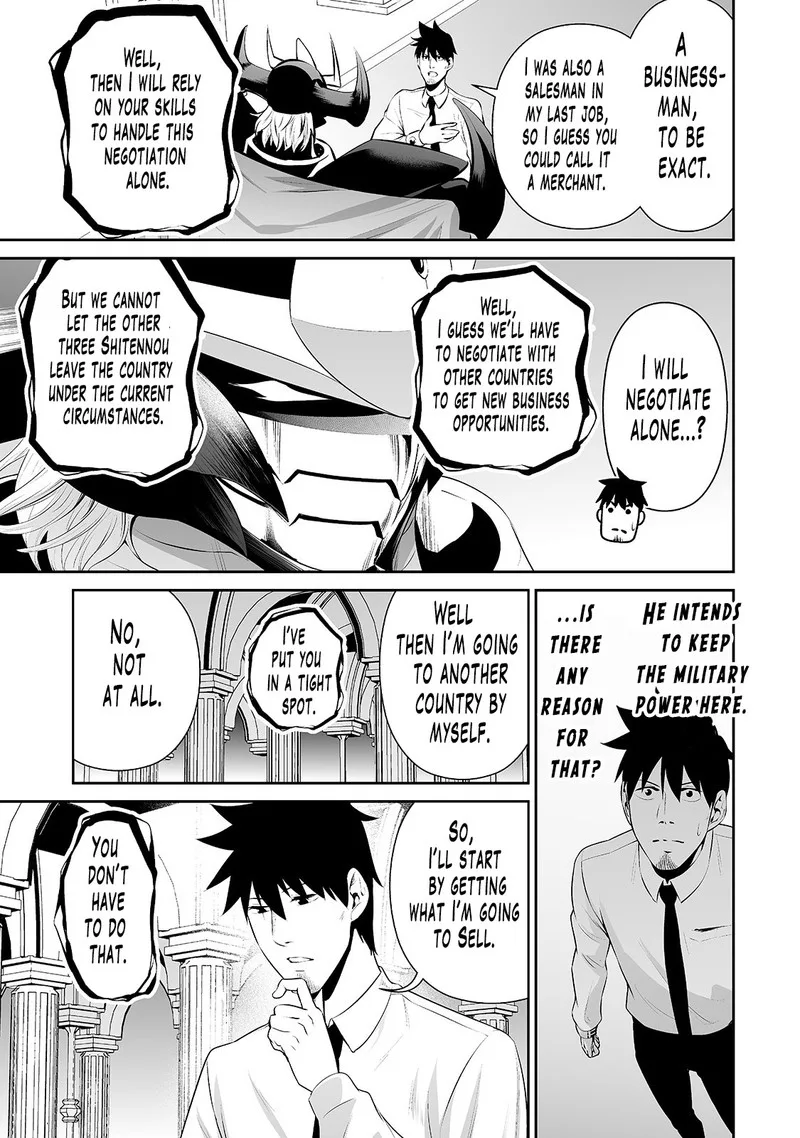 Salaryman ga Isekai ni Ittara Shitennou ni Natta Hanashi Chapter 13 page 11