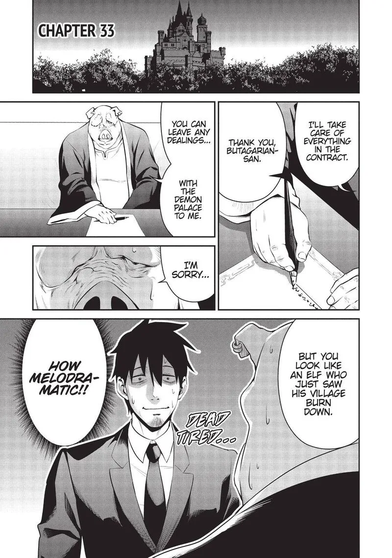 Salaryman ga Isekai ni Ittara Shitennou ni Natta Hanashi Chapter 33 page 1