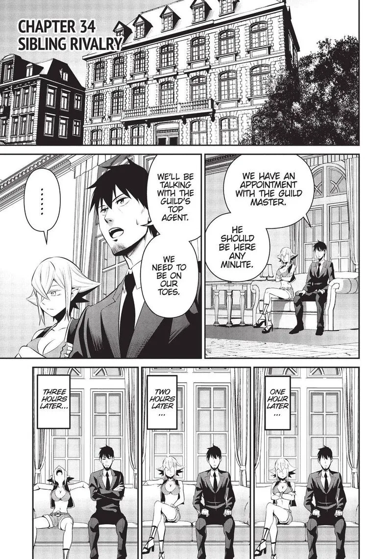 Salaryman ga Isekai ni Ittara Shitennou ni Natta Hanashi Chapter 34 page 1