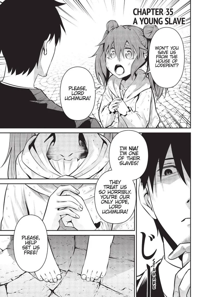 Salaryman ga Isekai ni Ittara Shitennou ni Natta Hanashi Chapter 35 page 1
