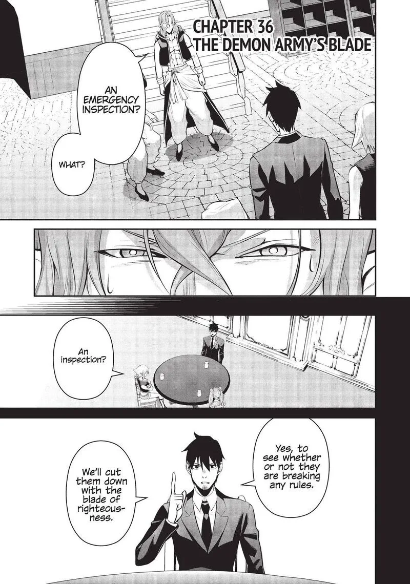 Salaryman ga Isekai ni Ittara Shitennou ni Natta Hanashi Chapter 36 page 1