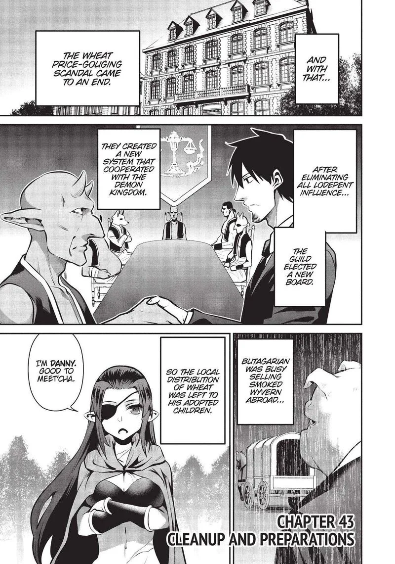 Salaryman ga Isekai ni Ittara Shitennou ni Natta Hanashi Chapter 43 page 1