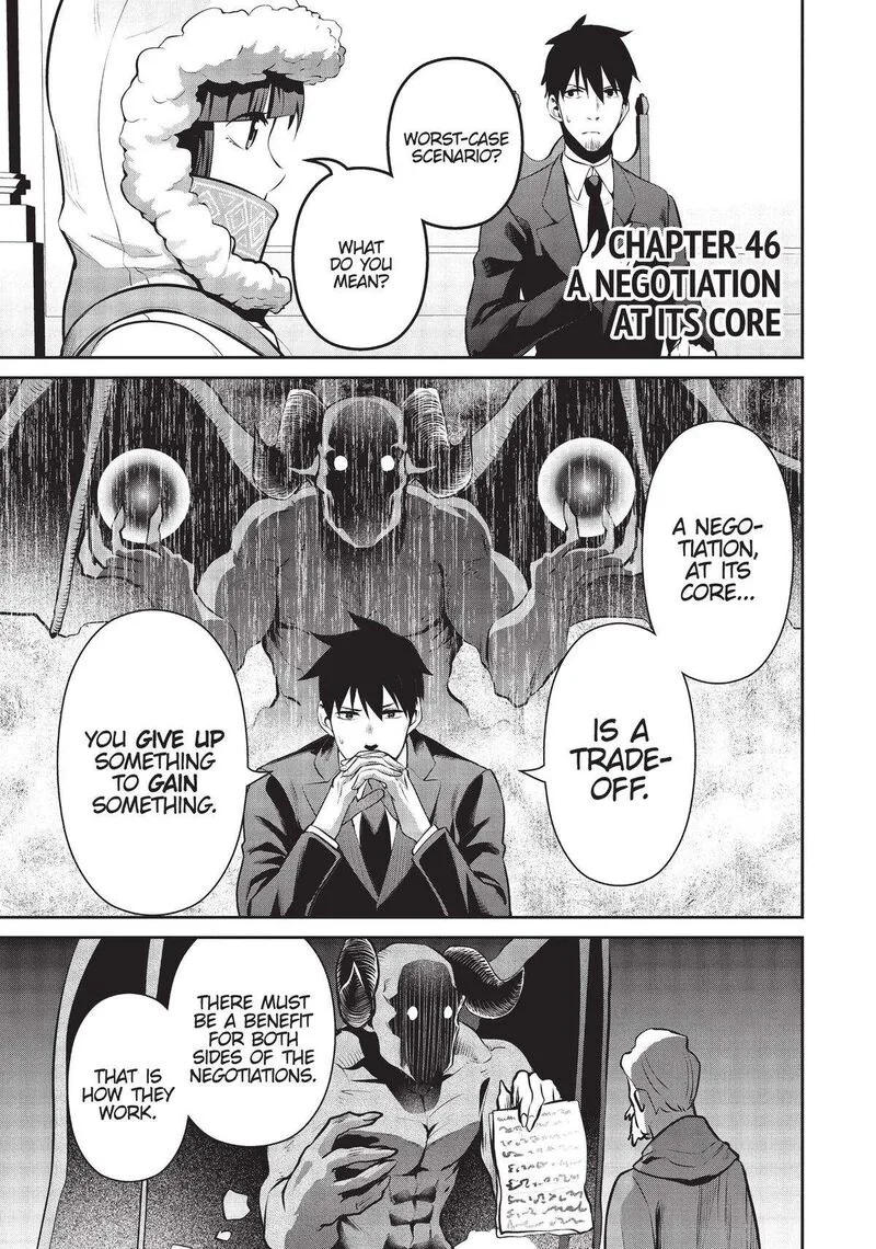 Salaryman ga Isekai ni Ittara Shitennou ni Natta Hanashi Chapter 46 page 1