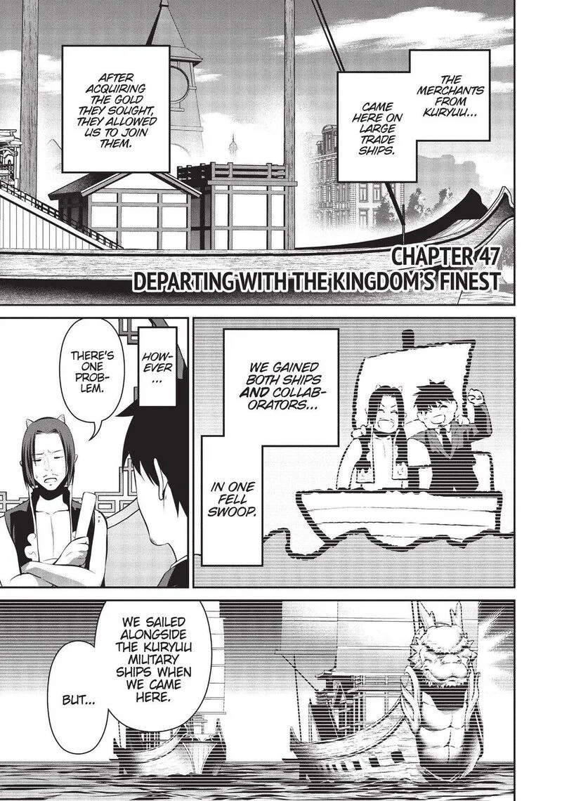 Salaryman ga Isekai ni Ittara Shitennou ni Natta Hanashi Chapter 47 page 1