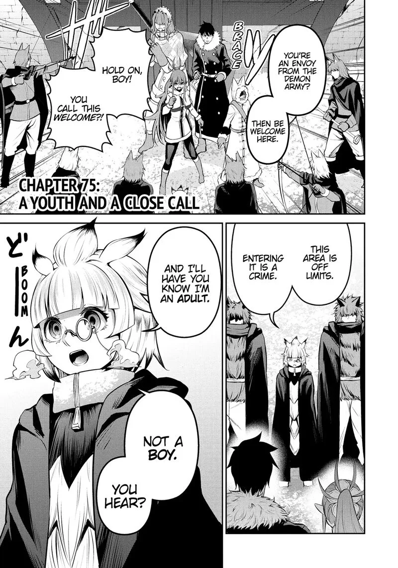 Salaryman ga Isekai ni Ittara Shitennou ni Natta Hanashi Chapter 75 page 1
