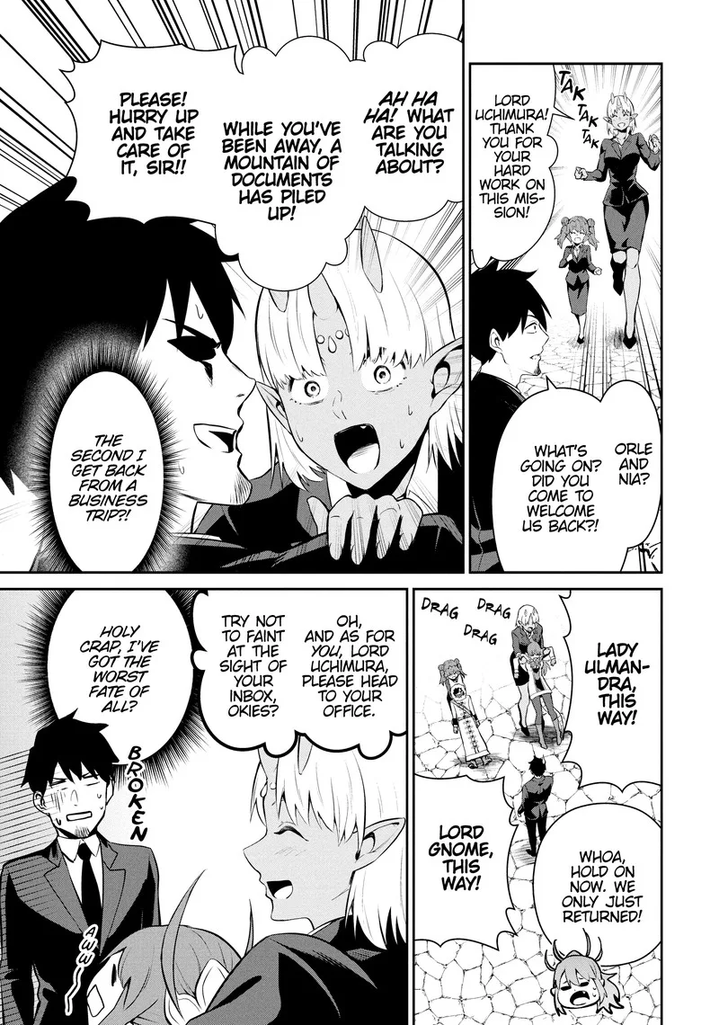Salaryman ga Isekai ni Ittara Shitennou ni Natta Hanashi Chapter 97 page 11