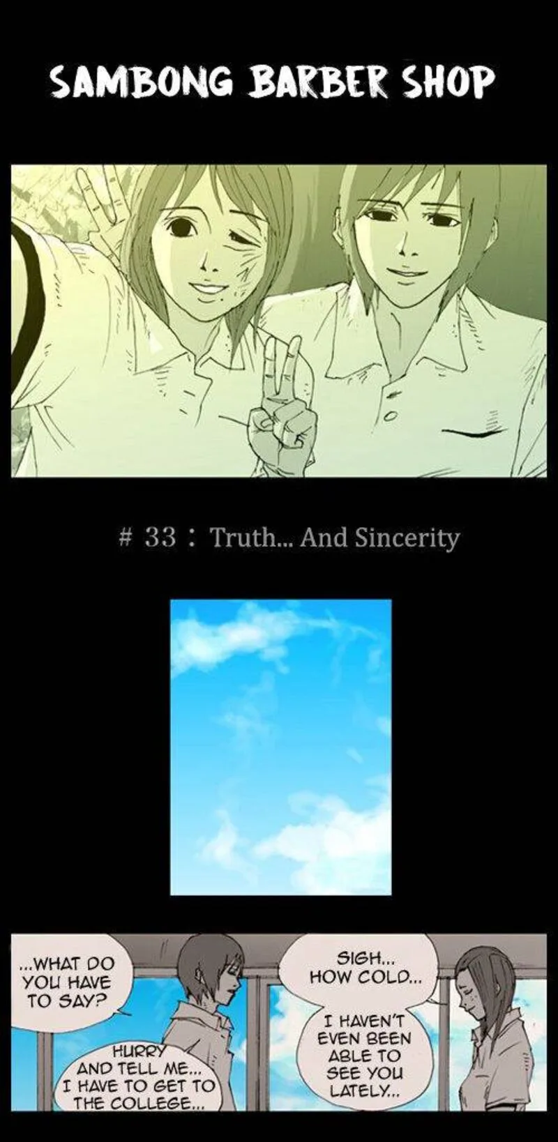 Sambong Barber Shop Chapter 33 page 11