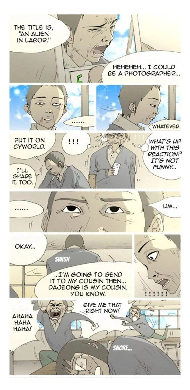 Sambong Barber Shop Chapter 37 page 3