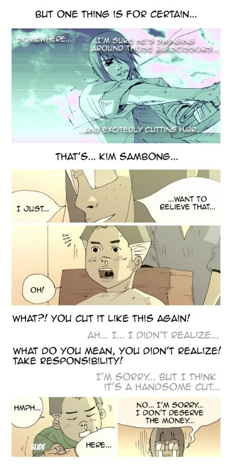 Sambong Barber Shop Chapter 37 page 9