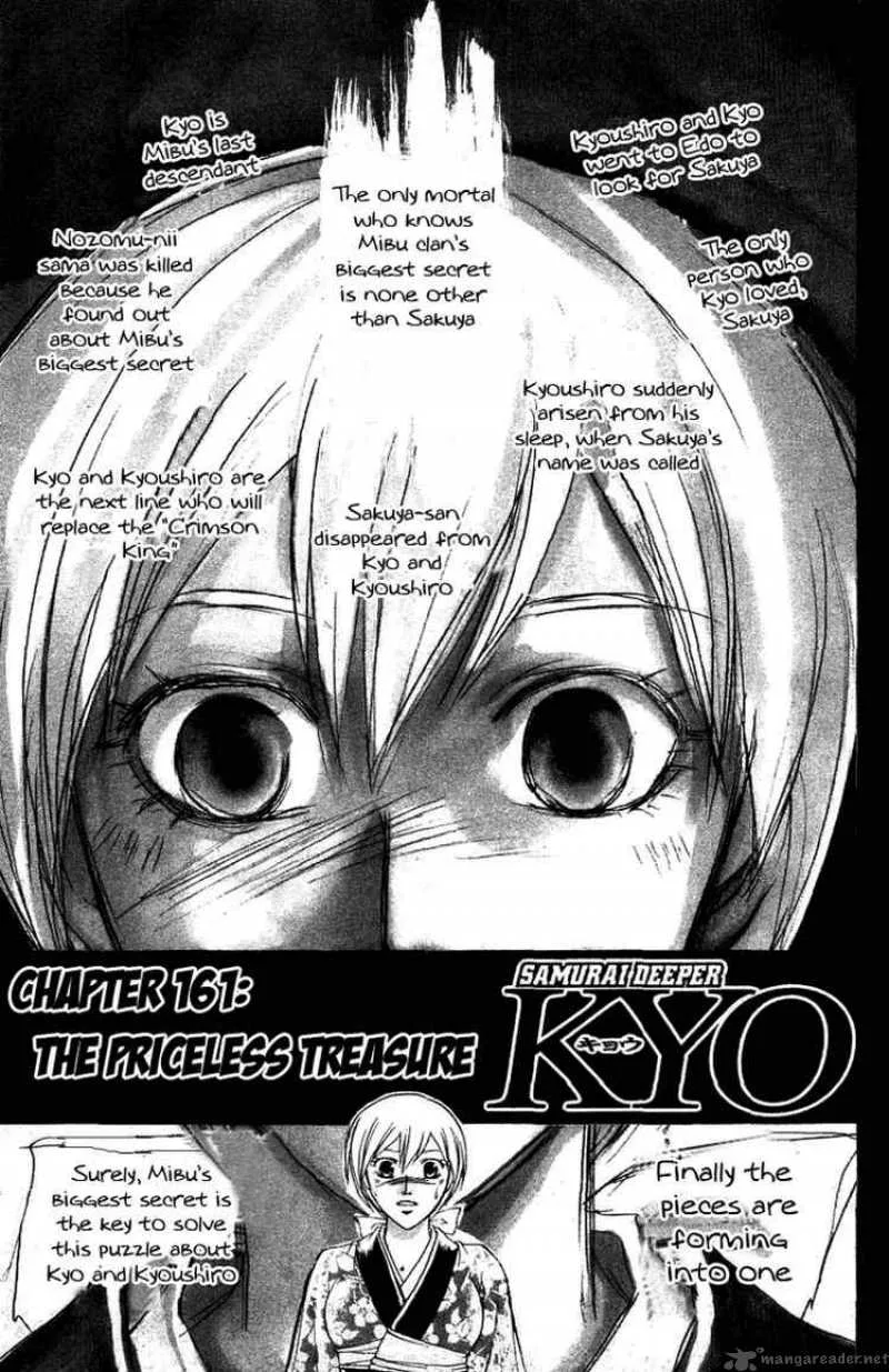Samurai Deeper Kyo Chapter 161 page 1