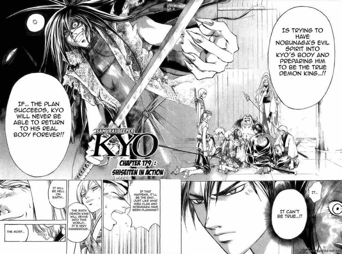 Samurai Deeper Kyo Chapter 179 page 4