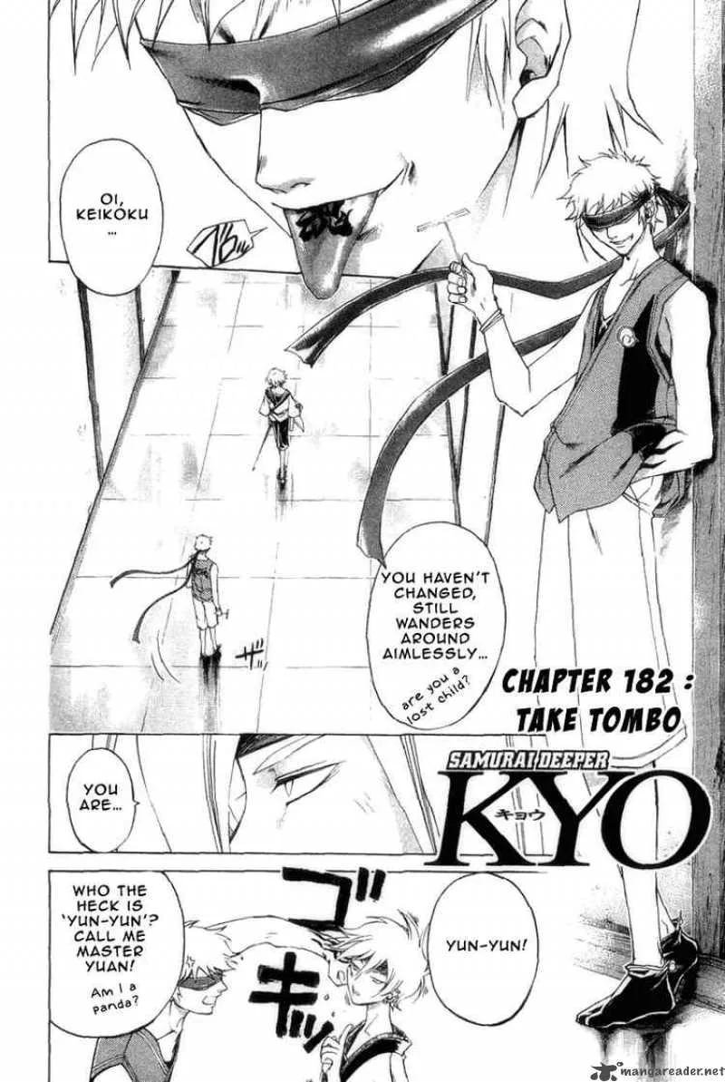 Samurai Deeper Kyo Chapter 182 page 4