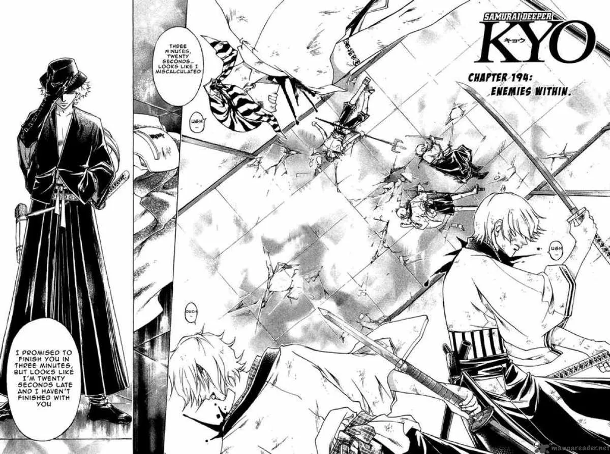 Samurai Deeper Kyo Chapter 194 page 4