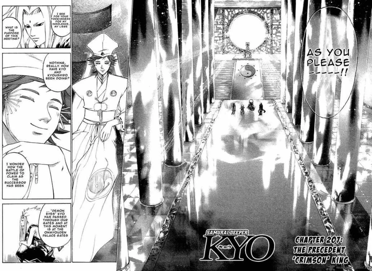 Samurai Deeper Kyo Chapter 207 page 2
