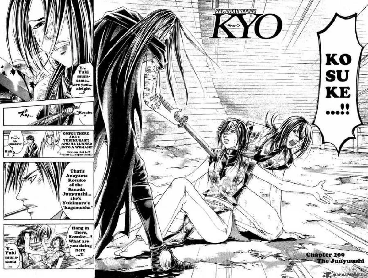 Samurai Deeper Kyo Chapter 209 page 2