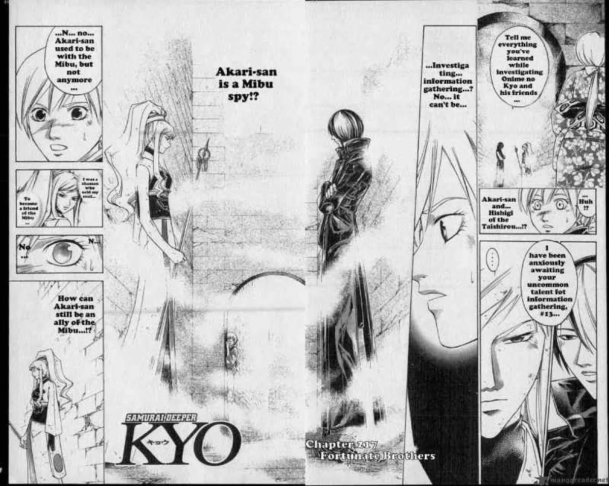 Samurai Deeper Kyo Chapter 217 page 2