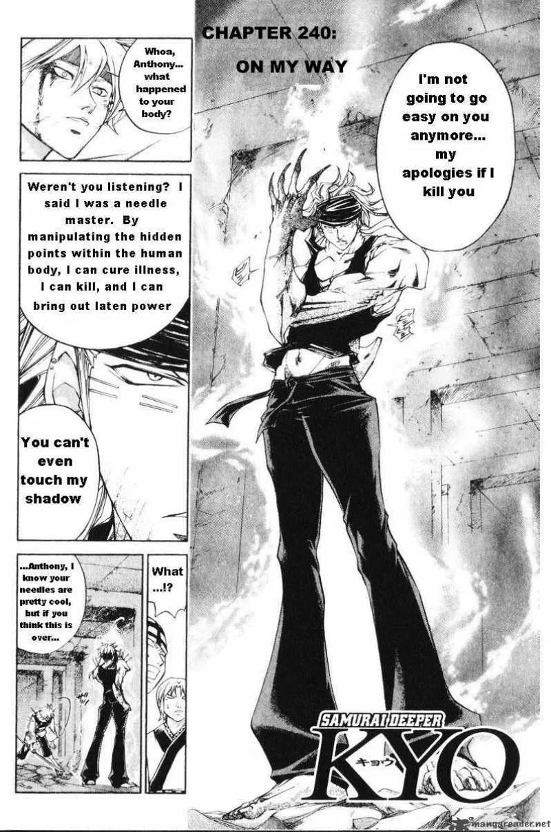 Samurai Deeper Kyo Chapter 240 page 2